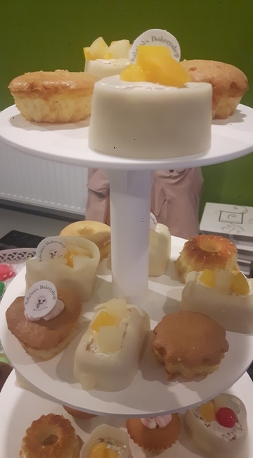 Taarten en gebakjes van Sabrina's Bakeryshop