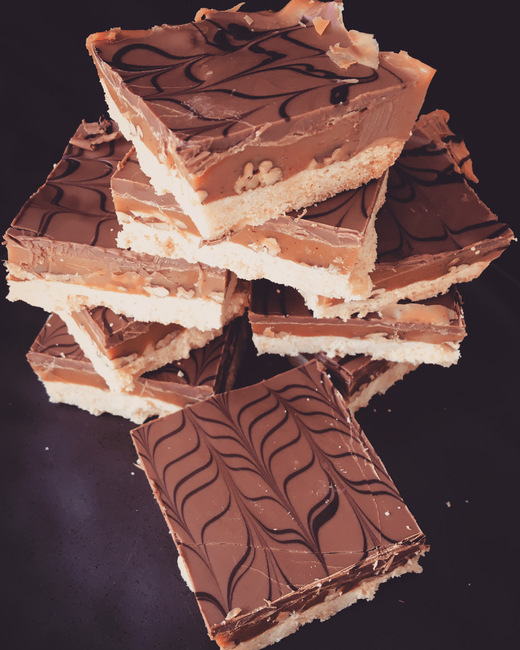 Millionaire’s shortbread