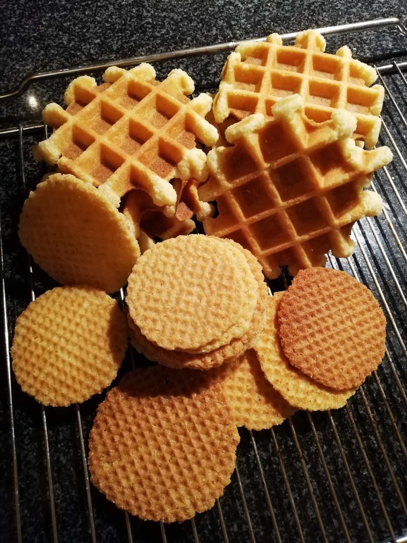 Heerlijke wafels! Verschillende soorten