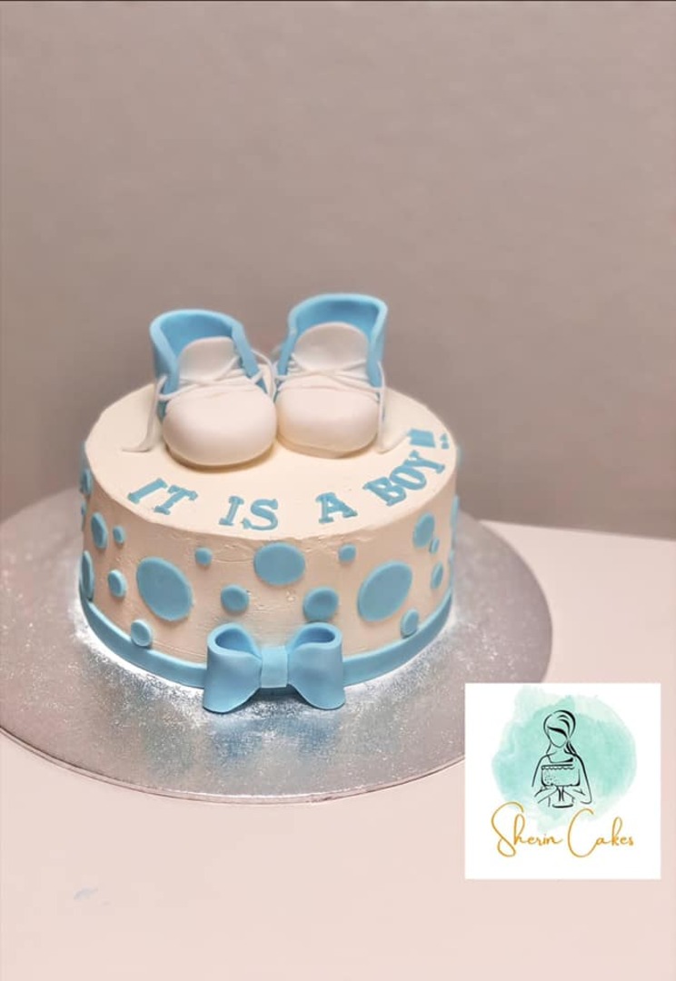 Baby shower cake