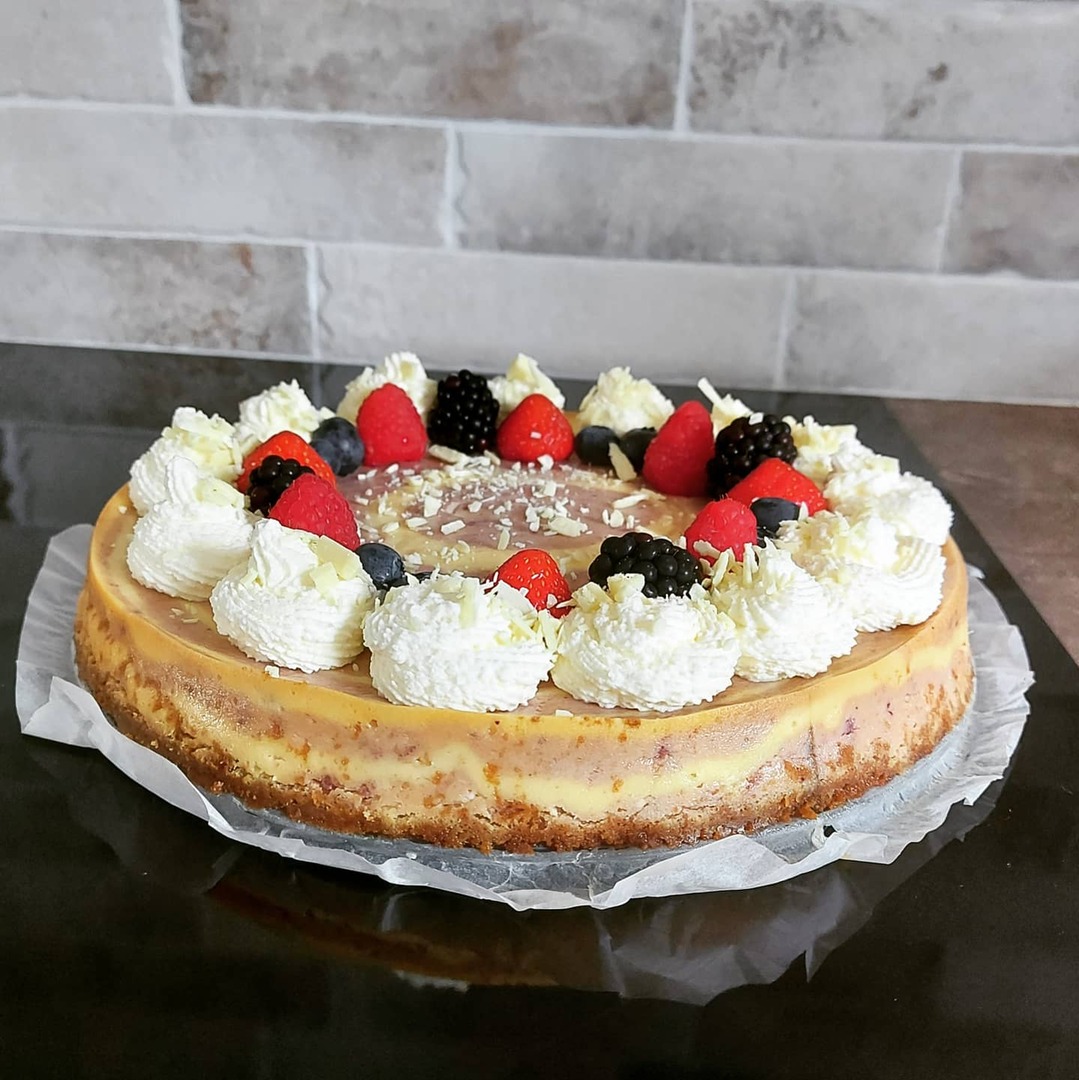 Bosbessen cheesecake 