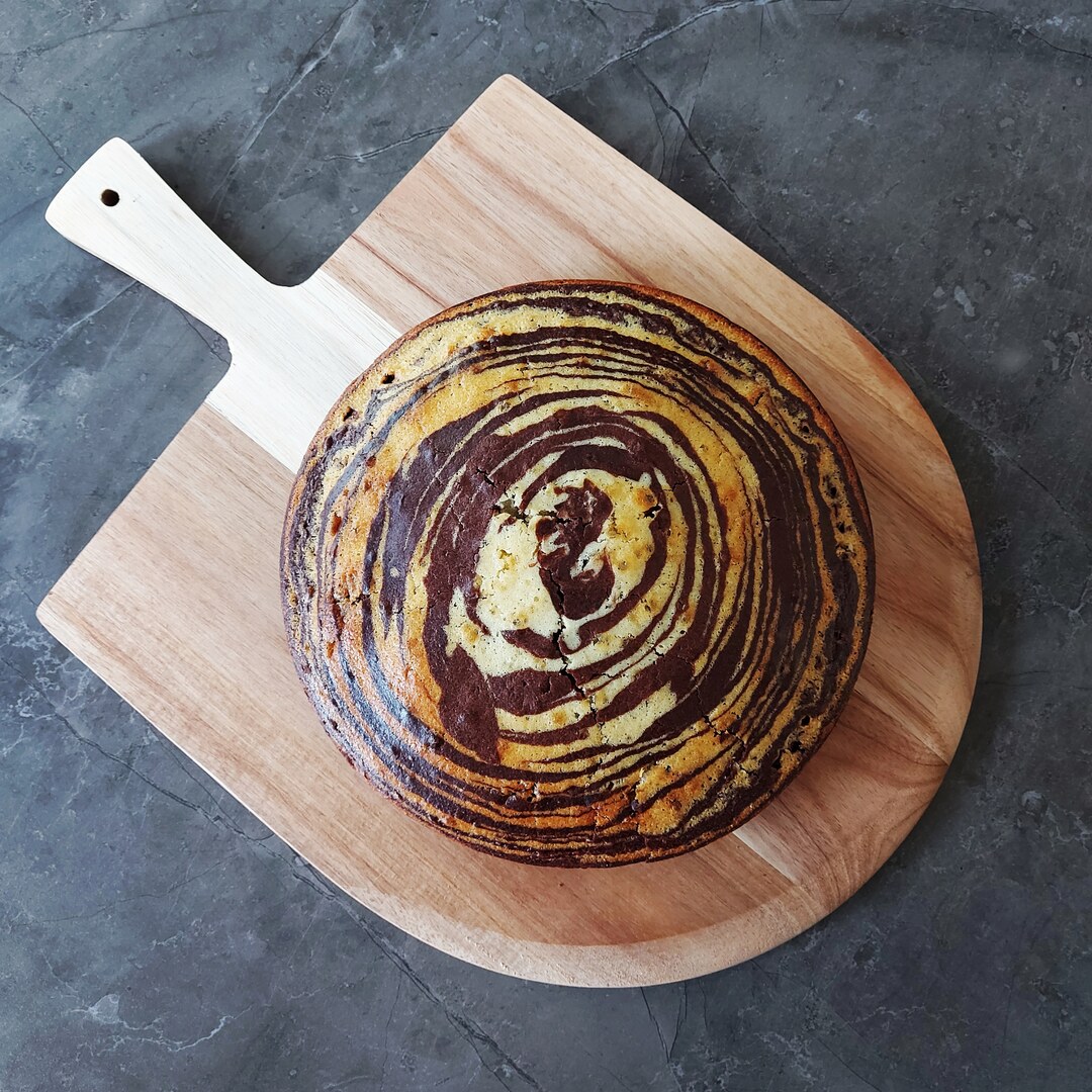 Vanille zebracake