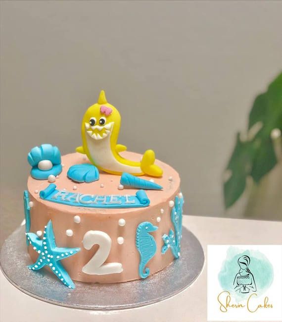Babyshark cakes