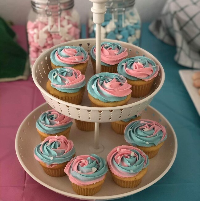 Kleurrijke cupcakes vanaf 6 st