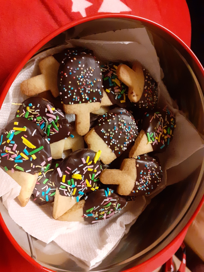 Ijsjeskoekjes met sprinkles