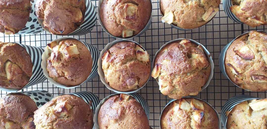 Appelkaneel-muffins