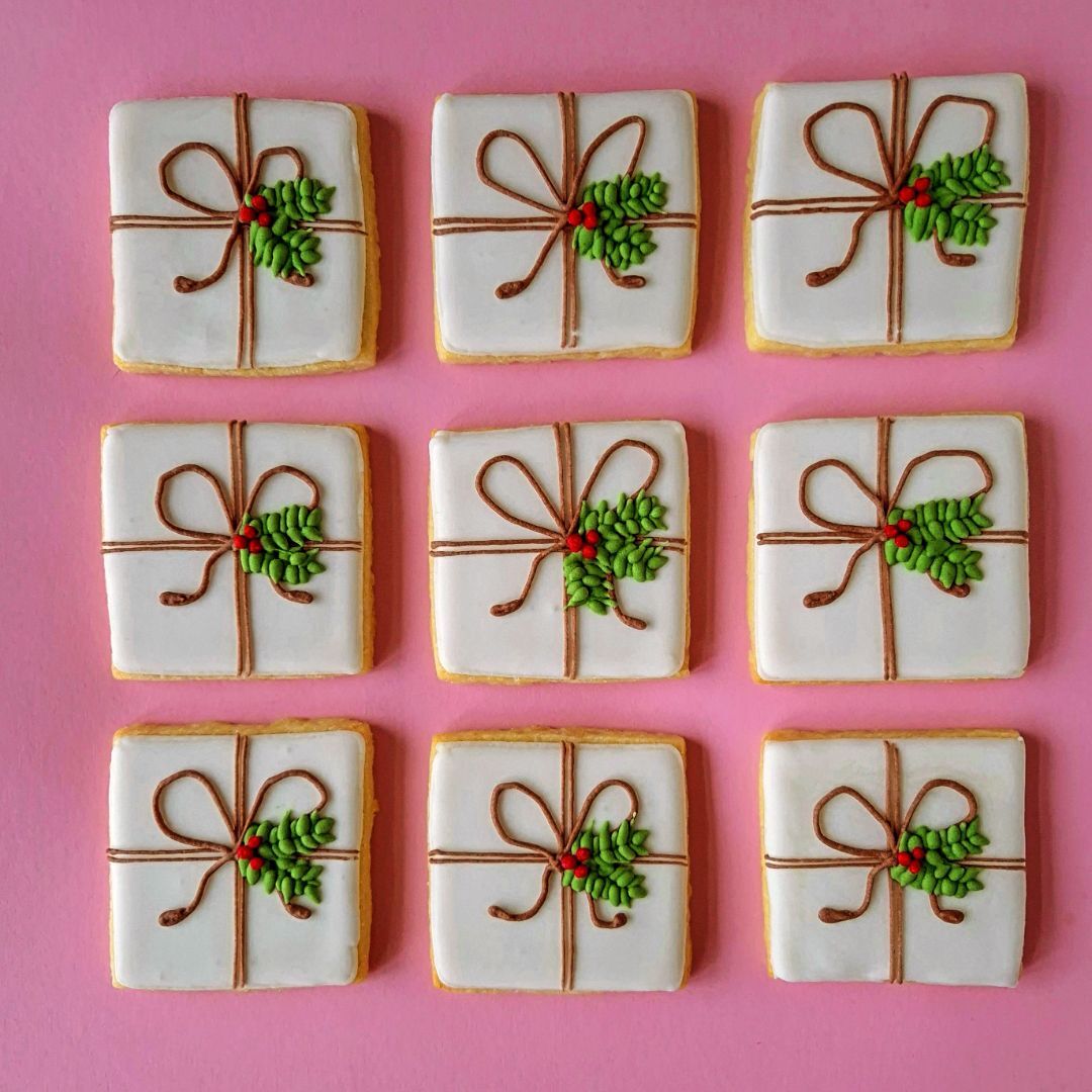 Gedecoreerde suikerkoekjes