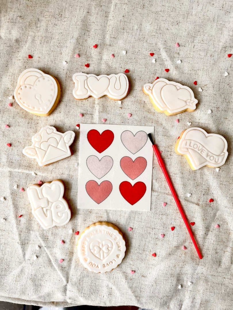 Koekjes verven, beschikbaar in diverse thema’s!