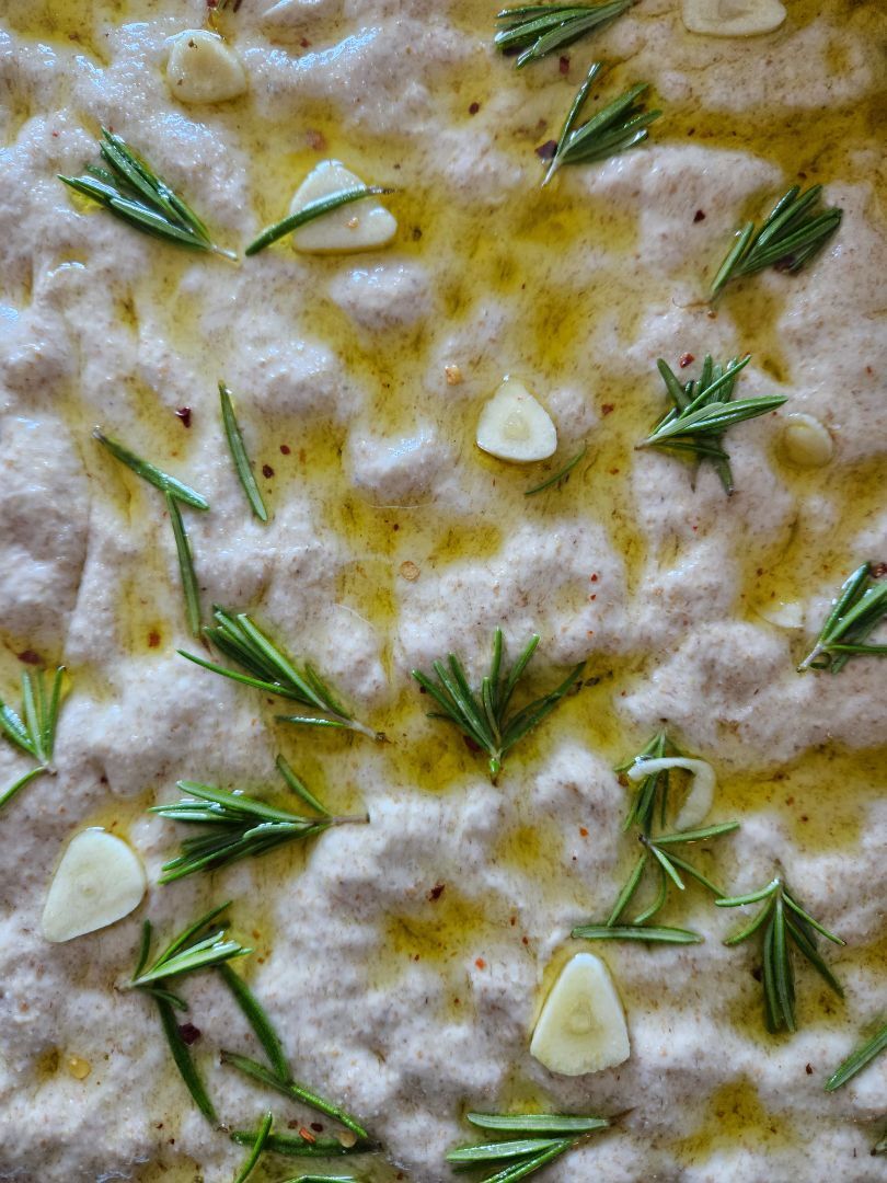 Pizza en focaccia deeg