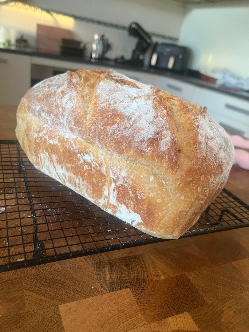 Zuurdesem sandwich brood