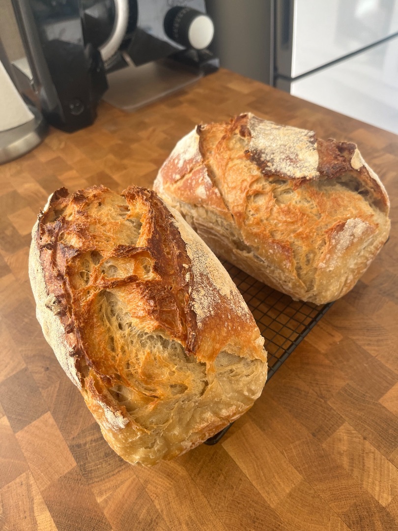 Zuurdesem sandwich brood