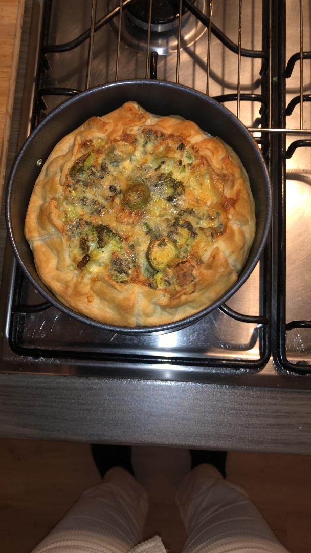 Hartige taart of quiche 